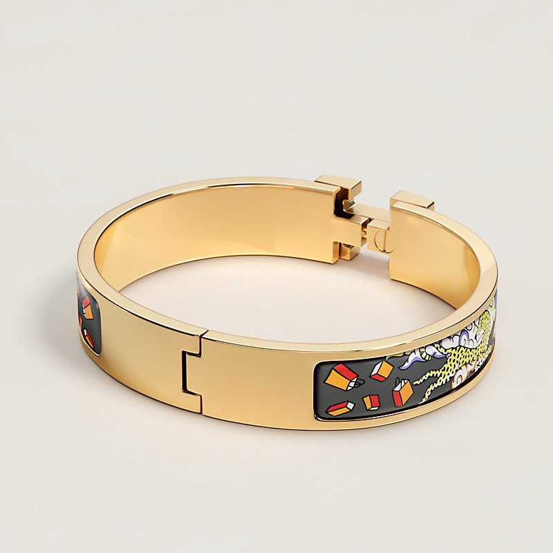 Hermes deals enamel bracelet